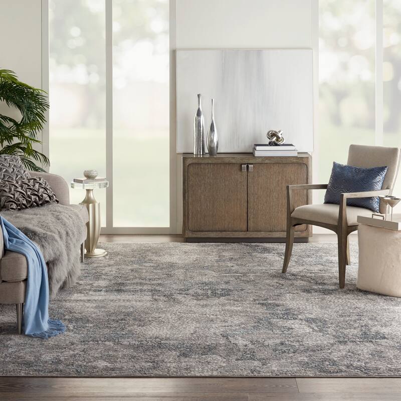 Michael Amini MA90 Uptown Abstract Area Rug