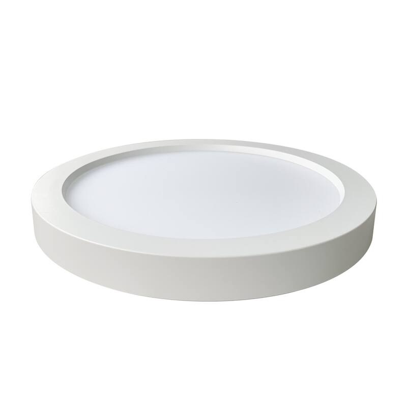 Trans Globe Lighting LED-30098 Palomino 11" Wide LED Flush Mount - White