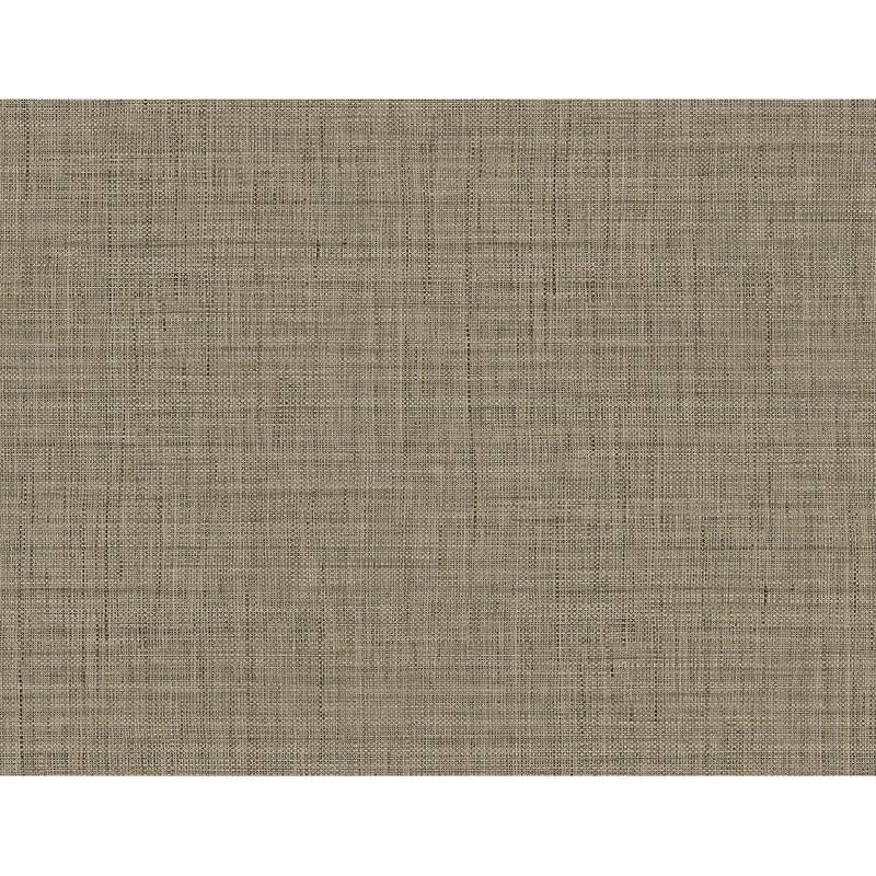 Seabrook Designs Harvest Twine Embossed Vinyl Unpasted Wallpaper - 27 in W x 27 ft. L - Mushroom