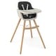 preview thumbnail 48 of 46, Costway 3 in 1 Convertible Wooden High Chair Toddler Feeding Chair - See Details