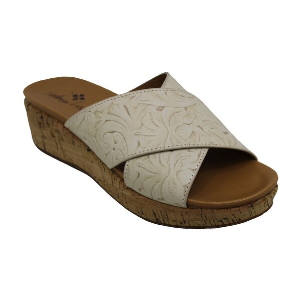 patricia nash luca wedge sandals