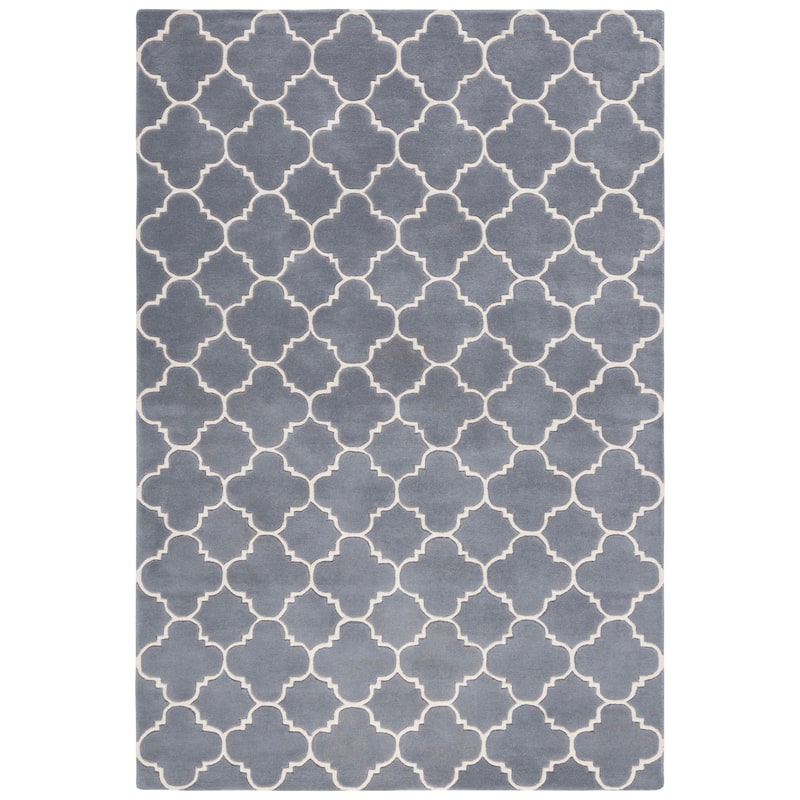 SAFAVIEH, Handmade Chatham Caisa Modern Moroccan Wool Rug