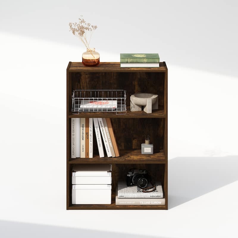 Furinno Simple Open Shelf, Bookcases, 3-Tier