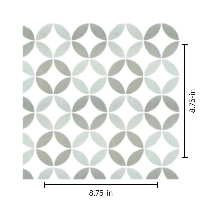 The Tile Life Twinkle 9x9 Black Porcelain Floor & Wall Tile