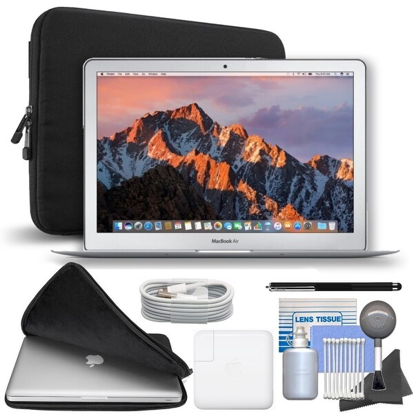 Apple 13.3" MacBook Air, 128GB SSD (Newest Version) (Starters Bundle)