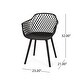 preview thumbnail 6 of 8, Roma Outdoor Wood and Resin Outdoor 7 Piece Dining Set by Christopher Knight Home