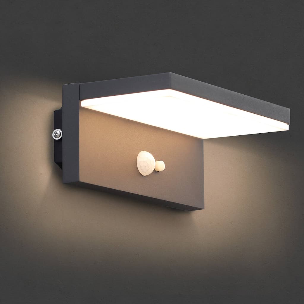 Inowel Solar Outdoor Wall Light Dusk to Dawn LED Lantern IP54 17329