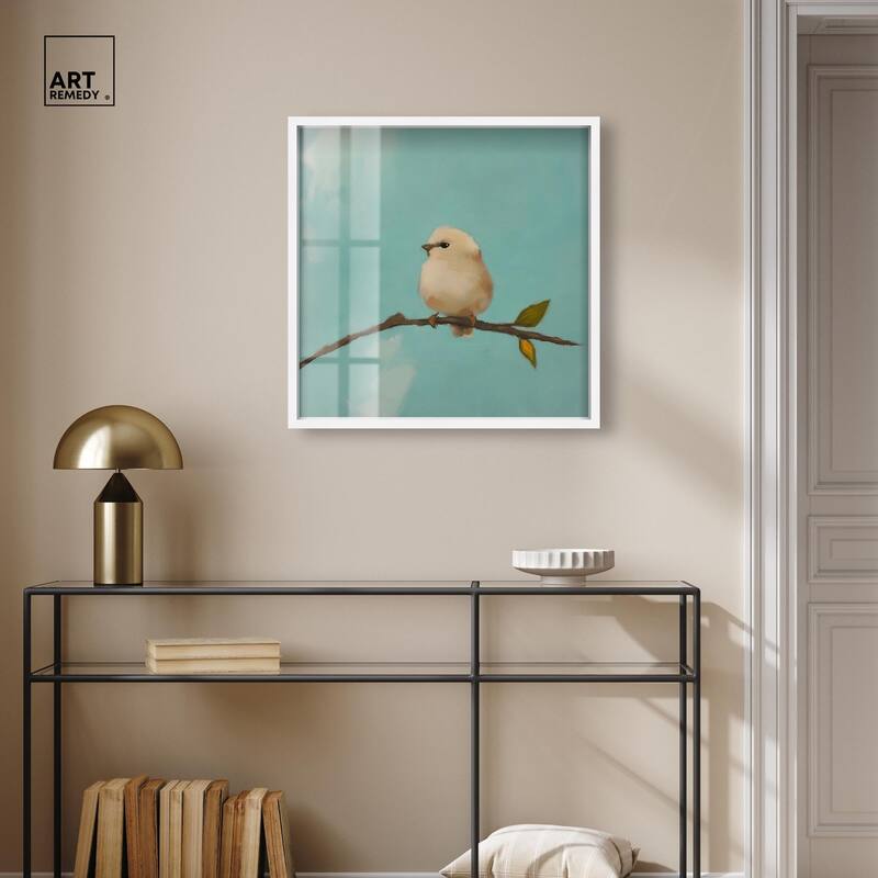 Azure Avian Shadowbox by Art Remedy