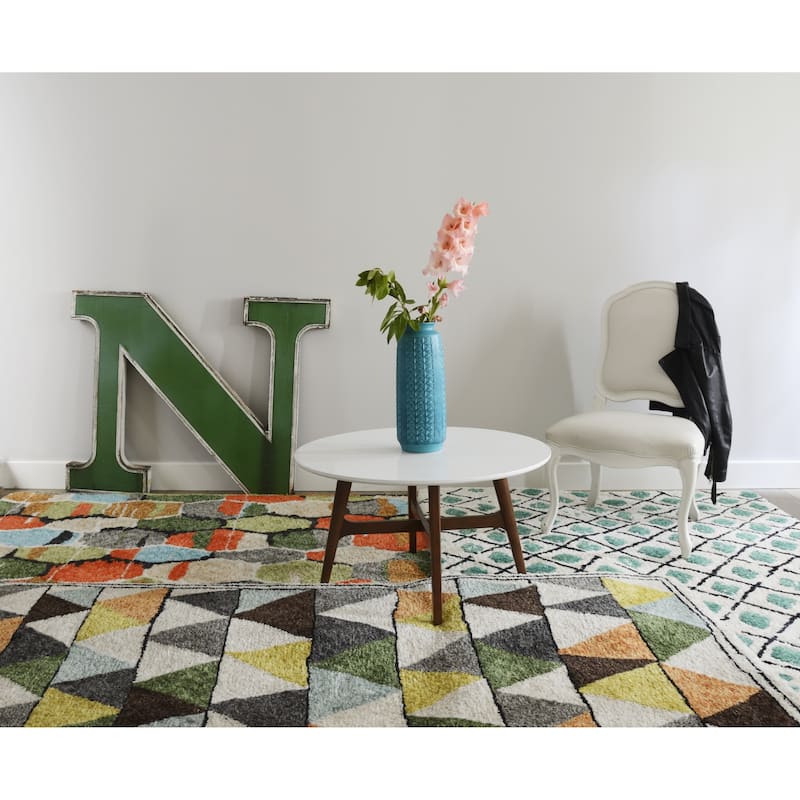 Novogratz by Momeni Bungalow Tiles Tufted Polyester Area Rug