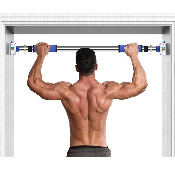 YNXing Multi-function Sit Up Exercise Bar With 4-Speed Height Portable Waist Belly Exercise Tool Leg Muscle Training Perfect Push Ups Home Fitness Exercise