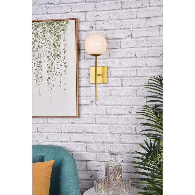 Elegant Lighting LD2360 Neri 18" Tall Bathroom Sconce