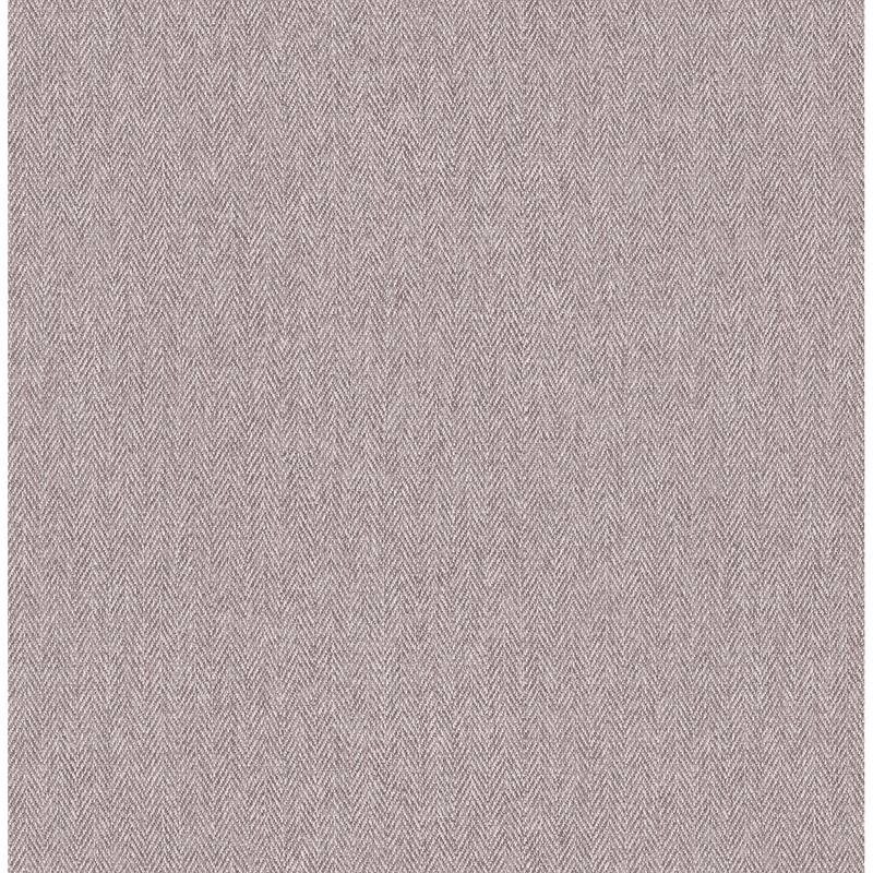 Herringbone Lavender Tweed Wallpaper
