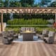 Option Brown Wicker / Grey Cusion