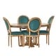 preview thumbnail 40 of 77, Dored 5 Piece Dining Set by Christopher Knight Home