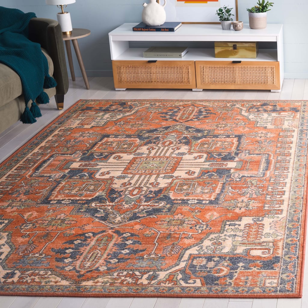 SAFAVIEH Journey Jacalyn Transitional Machine Washable Rug - 8'9" x 12'