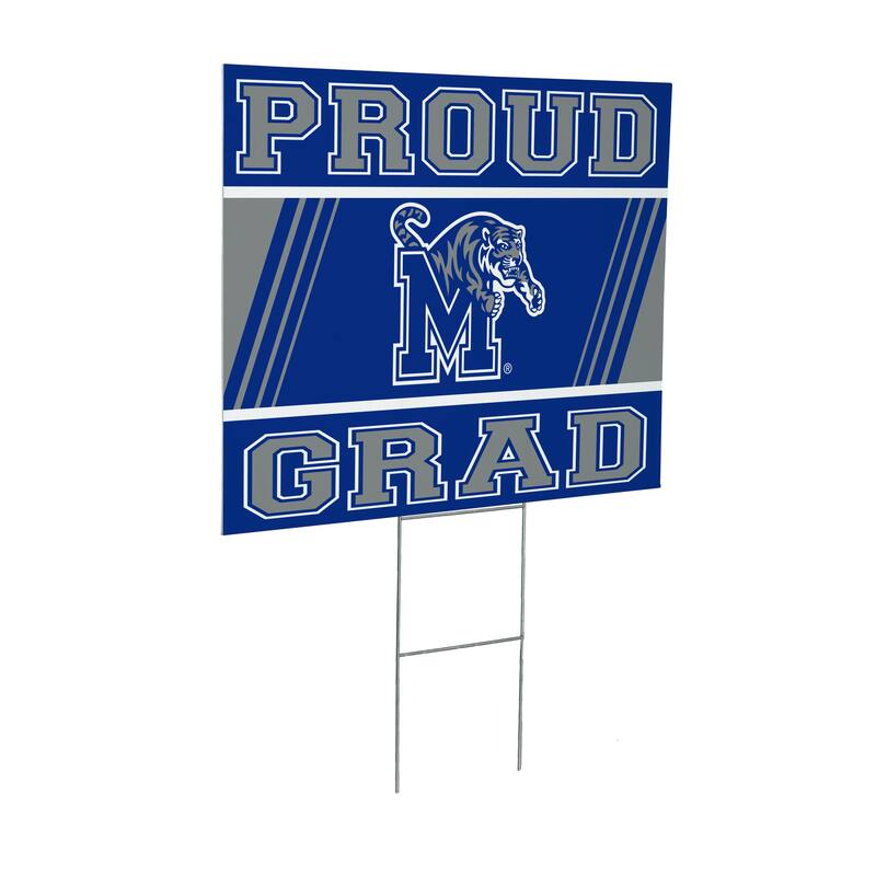 University of Memphis 24" x 18" Graduation Coroplast Outdoor Yard Sign