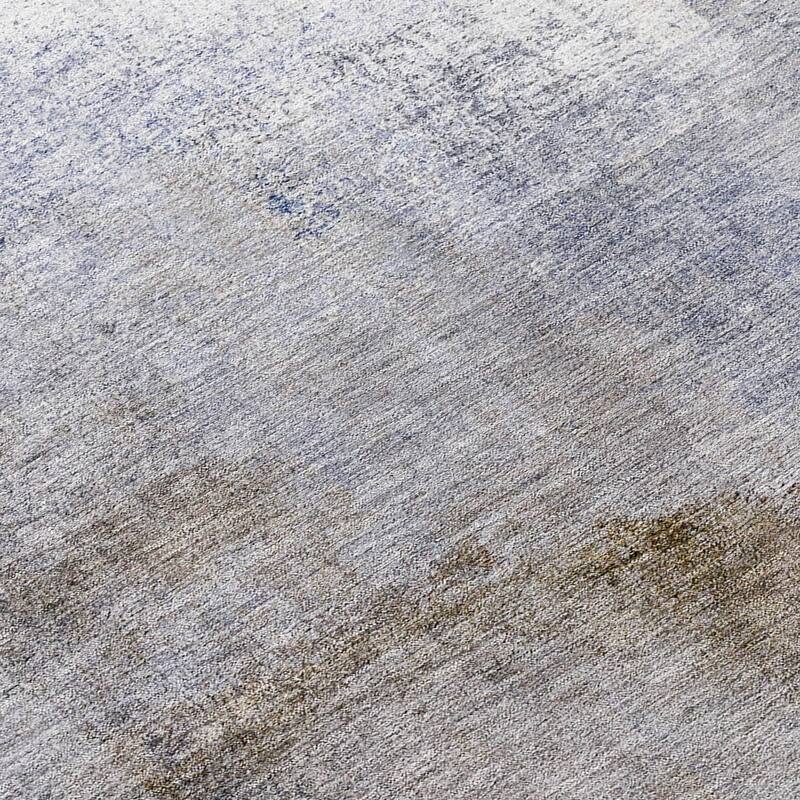 Machine Washable Indoor/ Outdoor Chantille Solid Ombre Rug