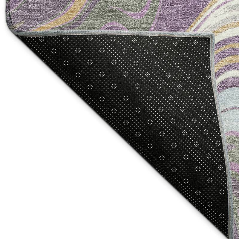 Machine Washable Indoor/ Outdoor Contemproary Fusion Chantille Rug