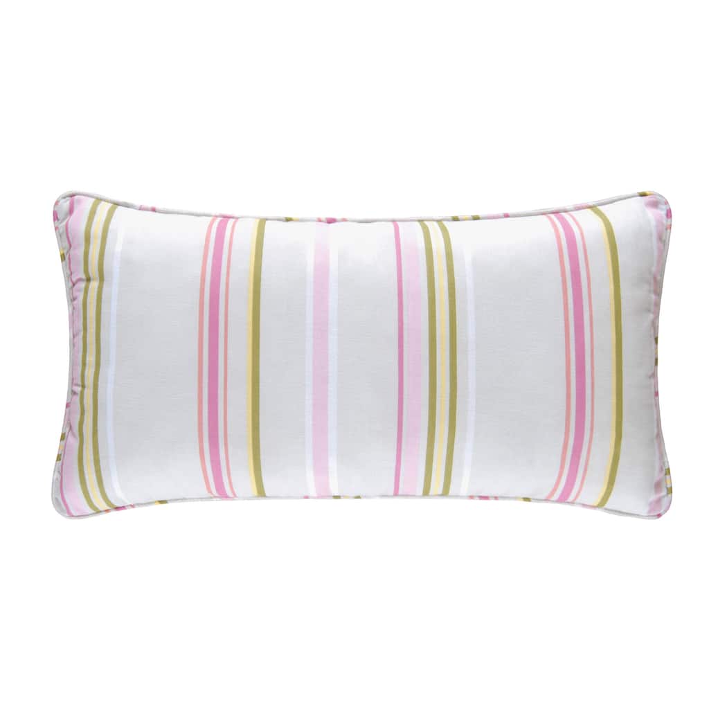 12" x 24" Liliann Lumbar Pieced Pillow