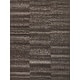 preview thumbnail 1 of 4, Kaza hand-knotted New Zealand Wool Charcoal/Brown Area Rug - 2' x 3'
