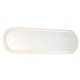 preview thumbnail 1 of 5, Minka Lavery 6119-1 24" W x 6-3/4" H Contemporary Oval Framed Bathroom