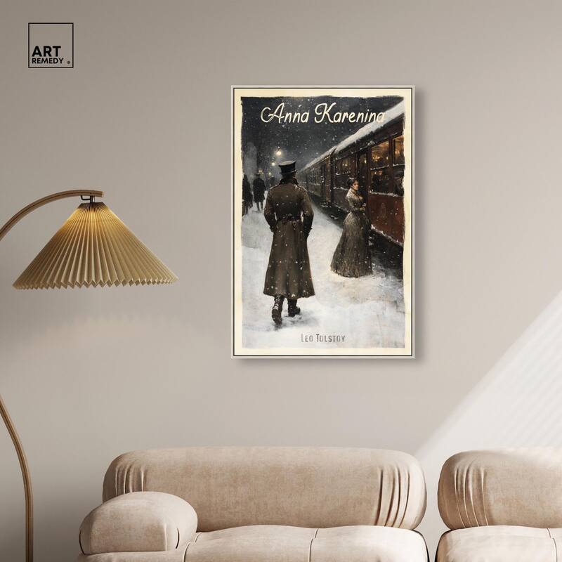 Anna Karenina Canvas by Art Remedy
