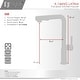 preview thumbnail 46 of 55, STYLISH Kitchen Sink Faucet Single Handle Pull Down Dual Mode in Stainless Steel