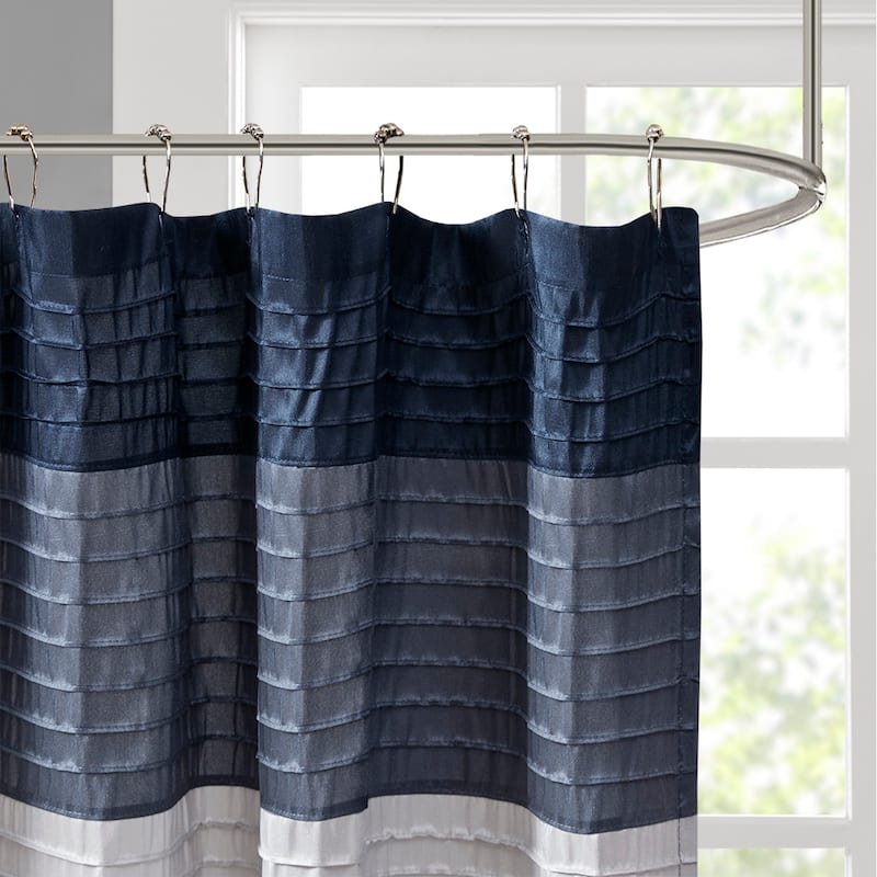 Faux Silk Classic Shower Curtain