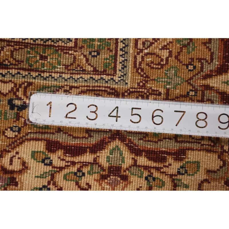 Anatolian Turkish Vintage Rug Hand-Knotted Living Room Wool Carpet - 6'6" X 9'9"
