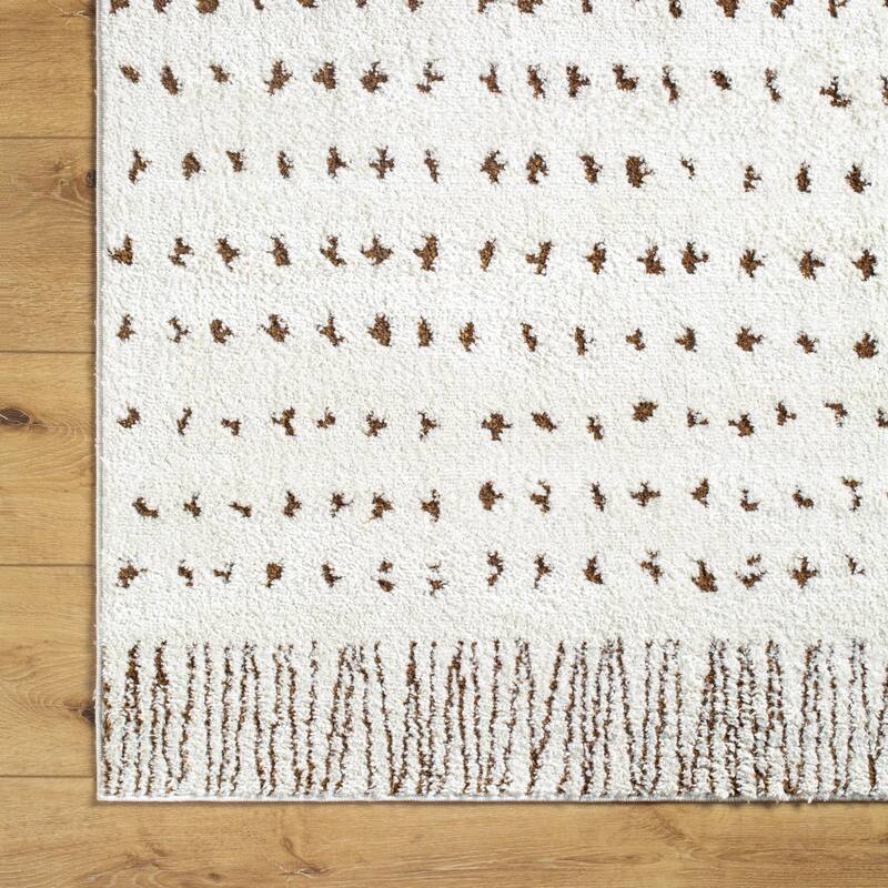 Livabliss Transitional Freud Dots Area Rug