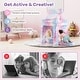 preview thumbnail 6 of 8, Gymax 10 Pcs Modular Kids Play Couch Sectional Sofa Glow in the Dark