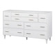 preview thumbnail 20 of 20, Lifestorey Ana 8-Drawer Mid-Century Modern Dresser