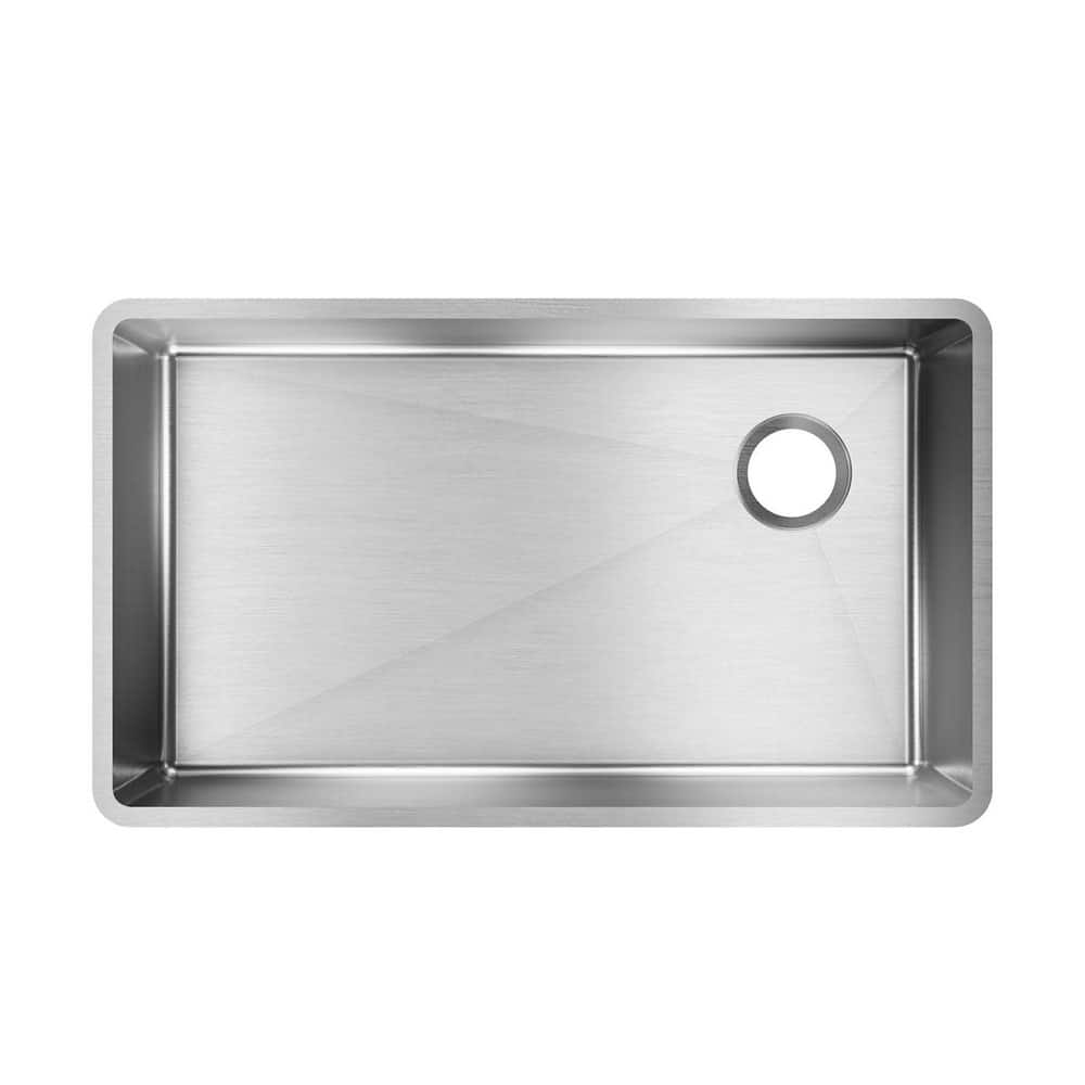 Elkay Crosstown 31-1/2" Undermount Single Basin Stainless Steel