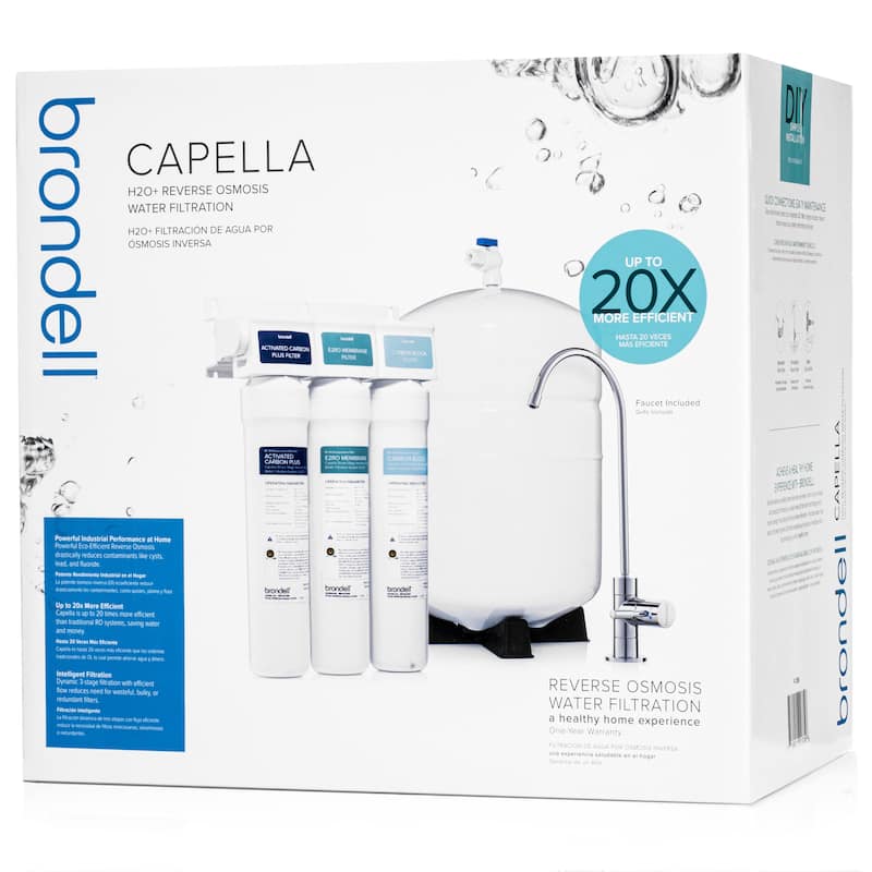 Brondell H2O Capella Reverse Osmosis Water Filtration System