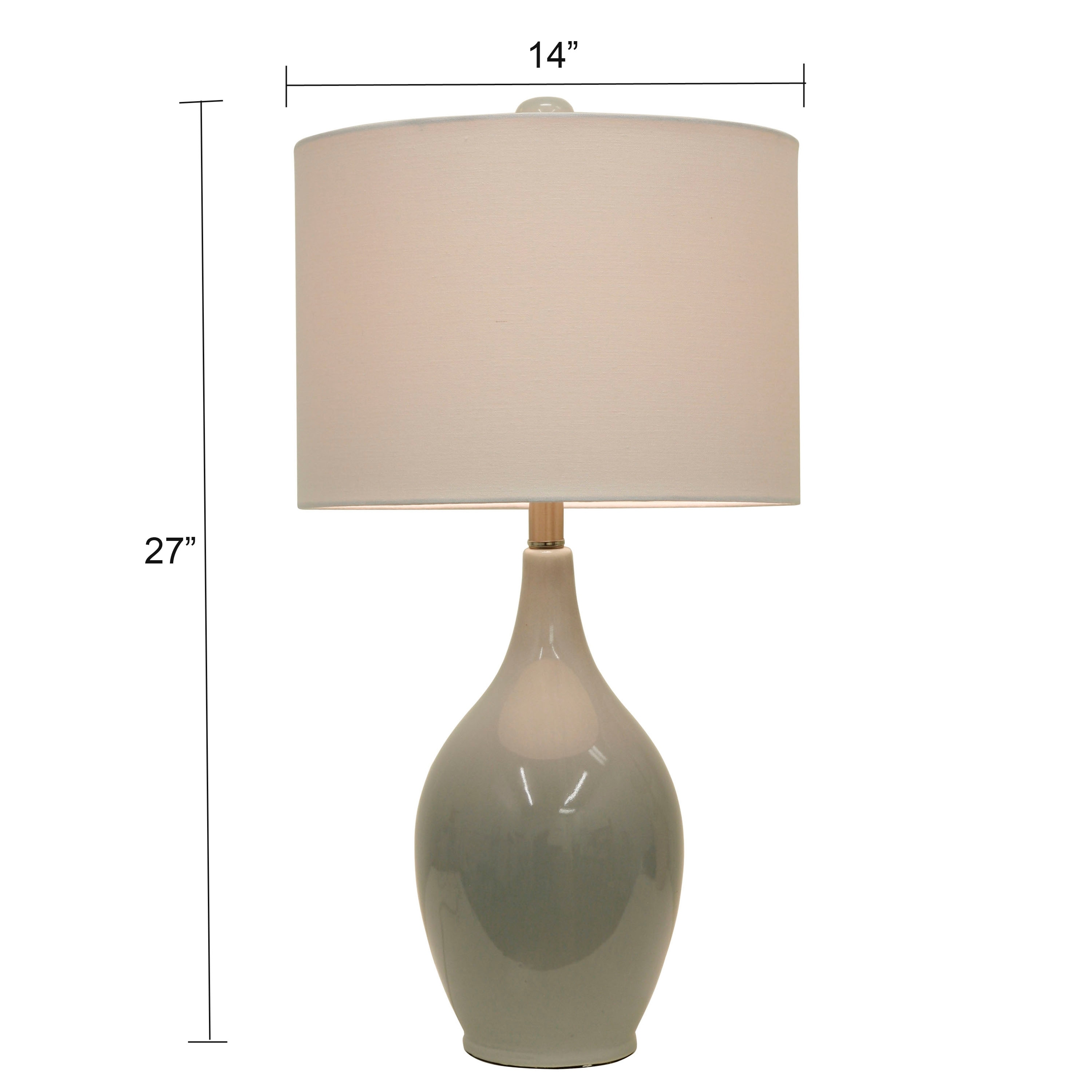 Decor therapy ceramic table lamp store