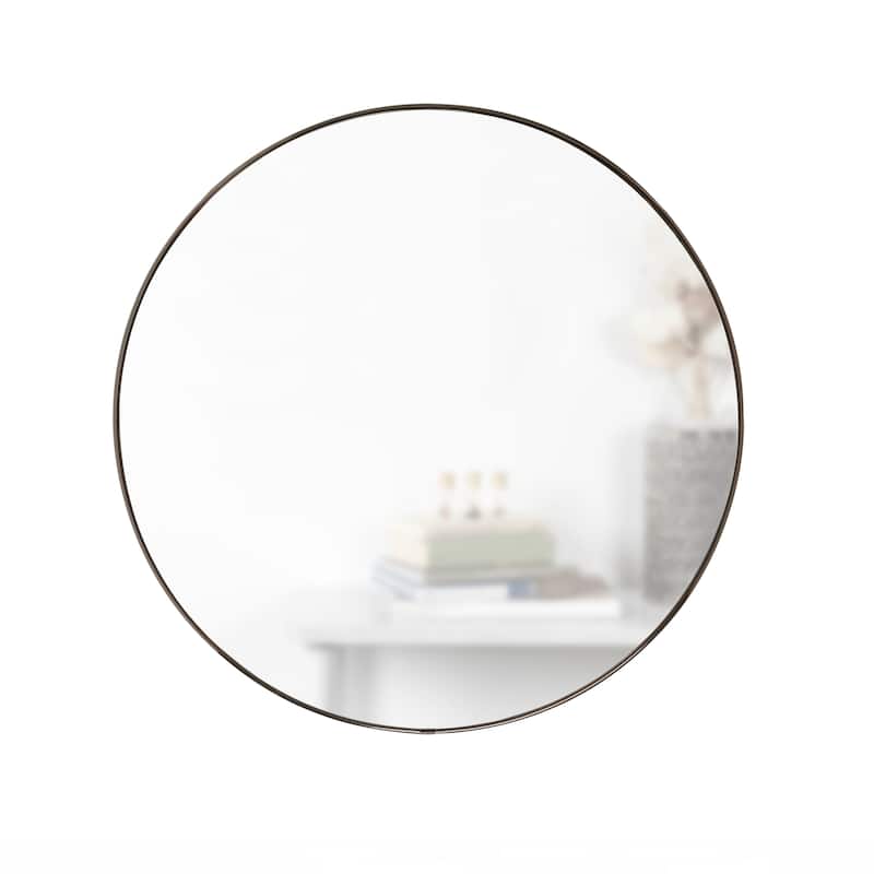 Umbra HUBBA Wall Mirror - 34"x34" - Metallic Titanium