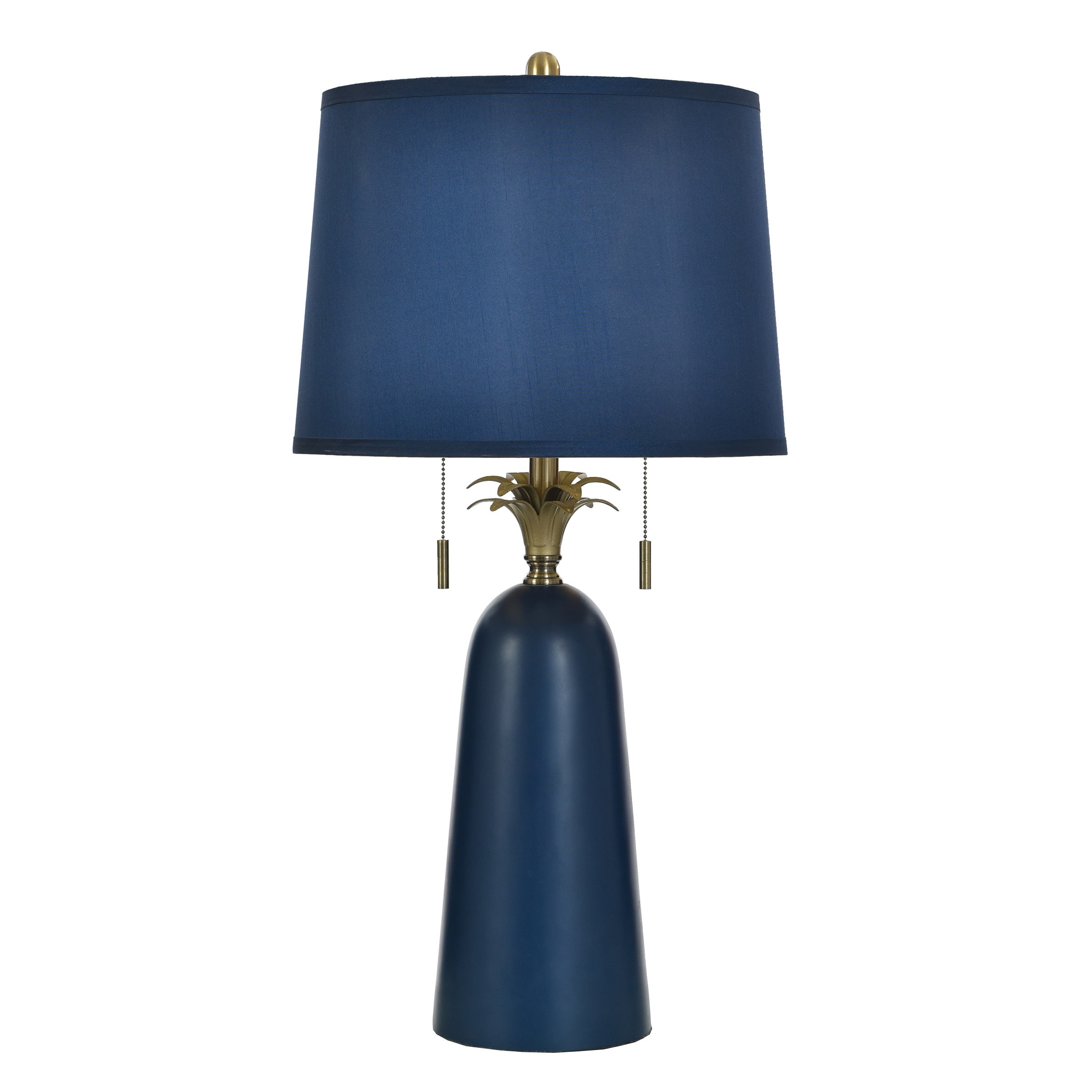 StyleCraft Poly Table Lamp - Latilly Blue - Blue Shade