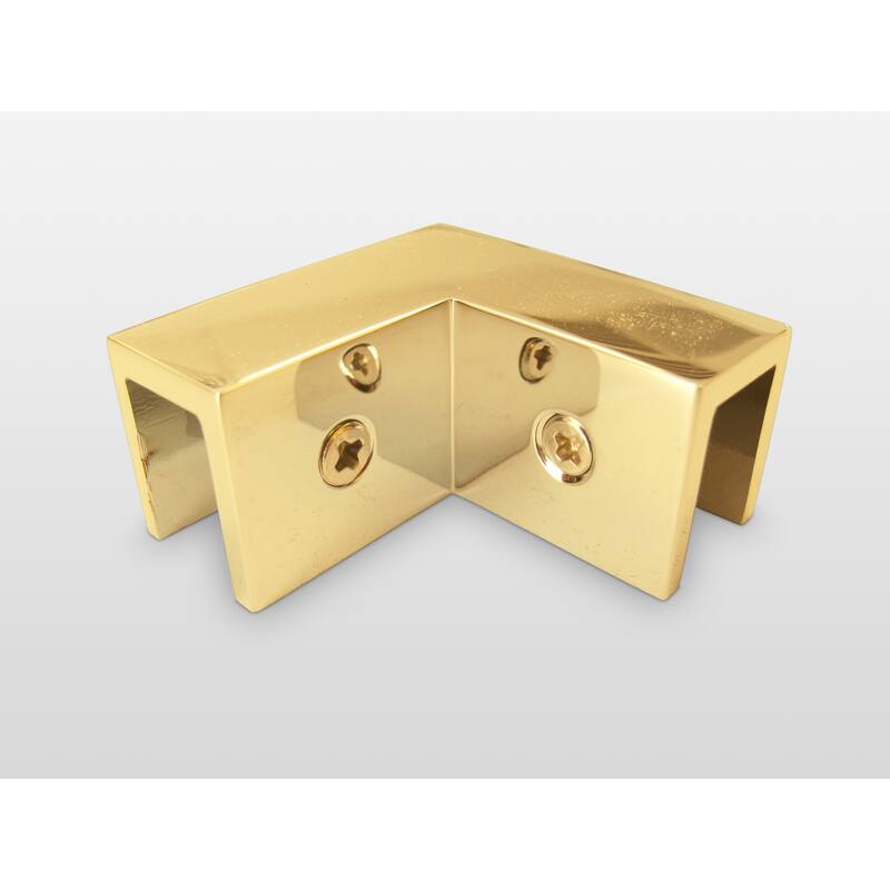 Glass Warehouse 78" x 41" x 46.5" Frameless 90 Degree Shower Enclosure - Wall Hinge