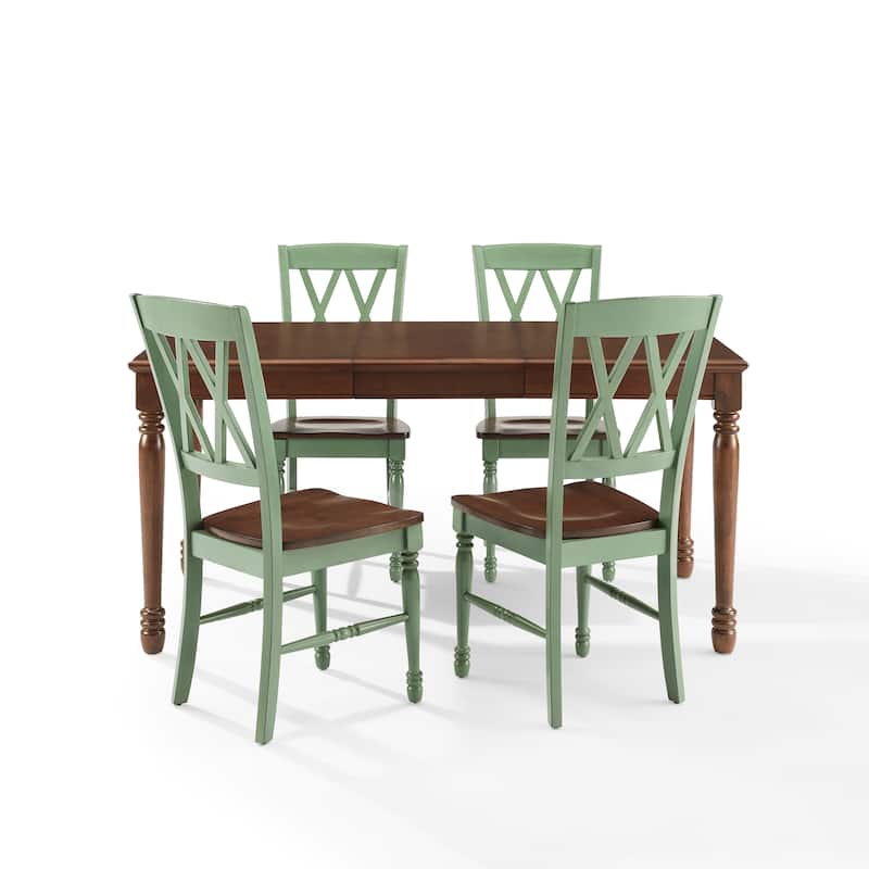 Crosley Shelby 5-Piece Dining Table Set For 4