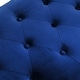 preview thumbnail 19 of 46, Adeco Half Moon Tufted Storage Ottoman Bench