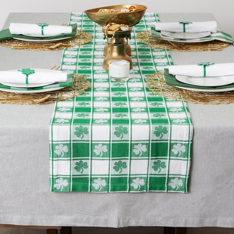 DII St. Patrick's Day Table Runner