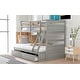 preview thumbnail 18 of 43, Multi-function Twin over Full Bunk Bed With Storage Drawers,Sturdy Frame For Bedroom