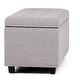 preview thumbnail 60 of 128, WYNDENHALL Essex 34-in. Wide Rectangular Storage Ottoman