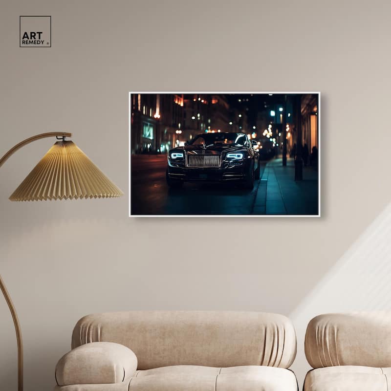 Phantom's Gleam Canvas by Art Remedy