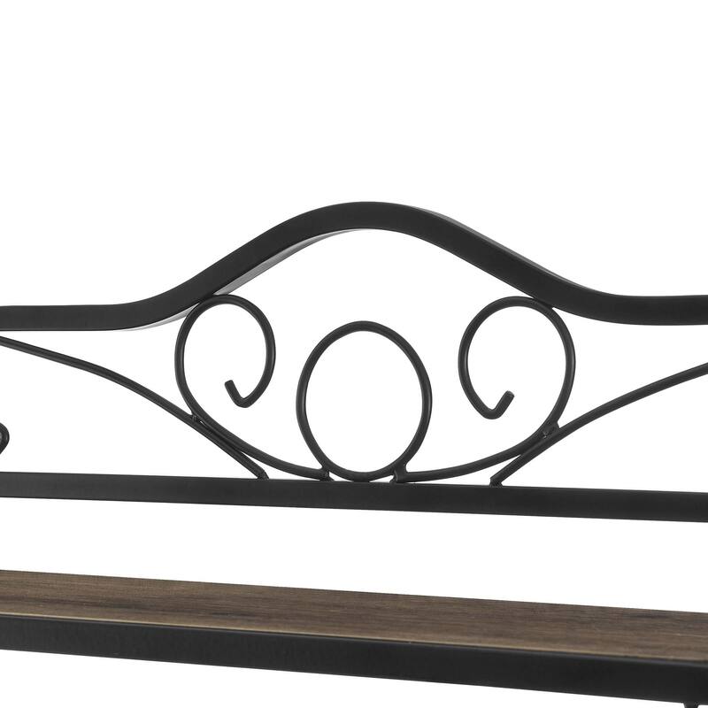 Anmytek Metal Freestanding Over The Toilet Storage - Black