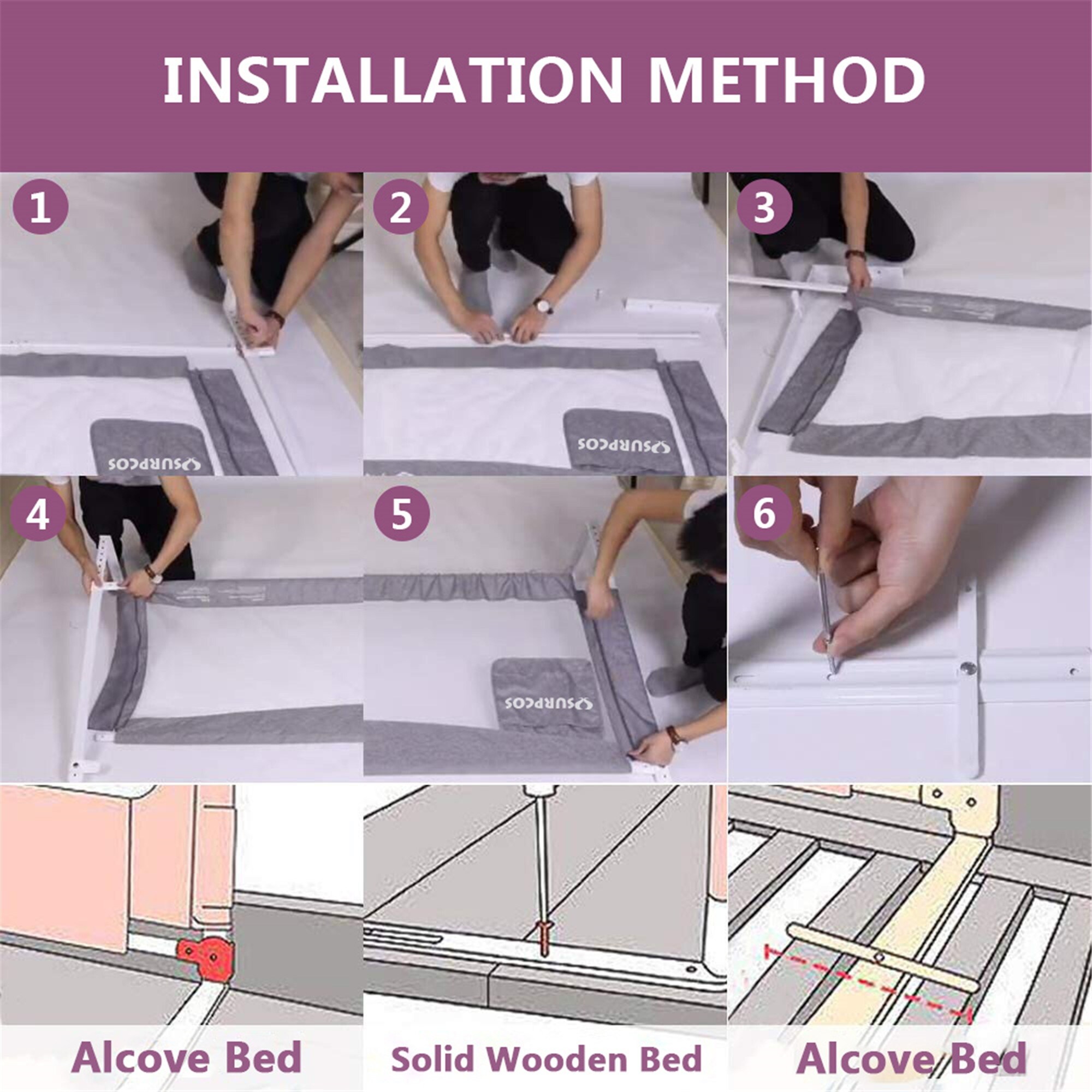 extra tall bed guard