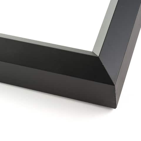 10x20 Basic Black Solid Wood Shadowbox Frame - 1.5" Inches Deep -