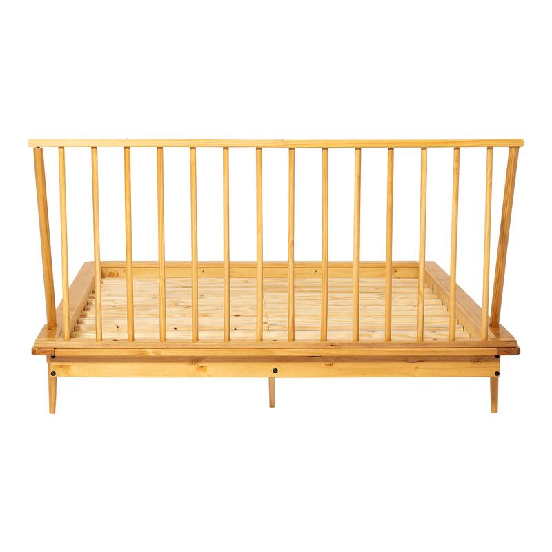 Middlebrook Blaney Solid Wood Spindle Platform Bed