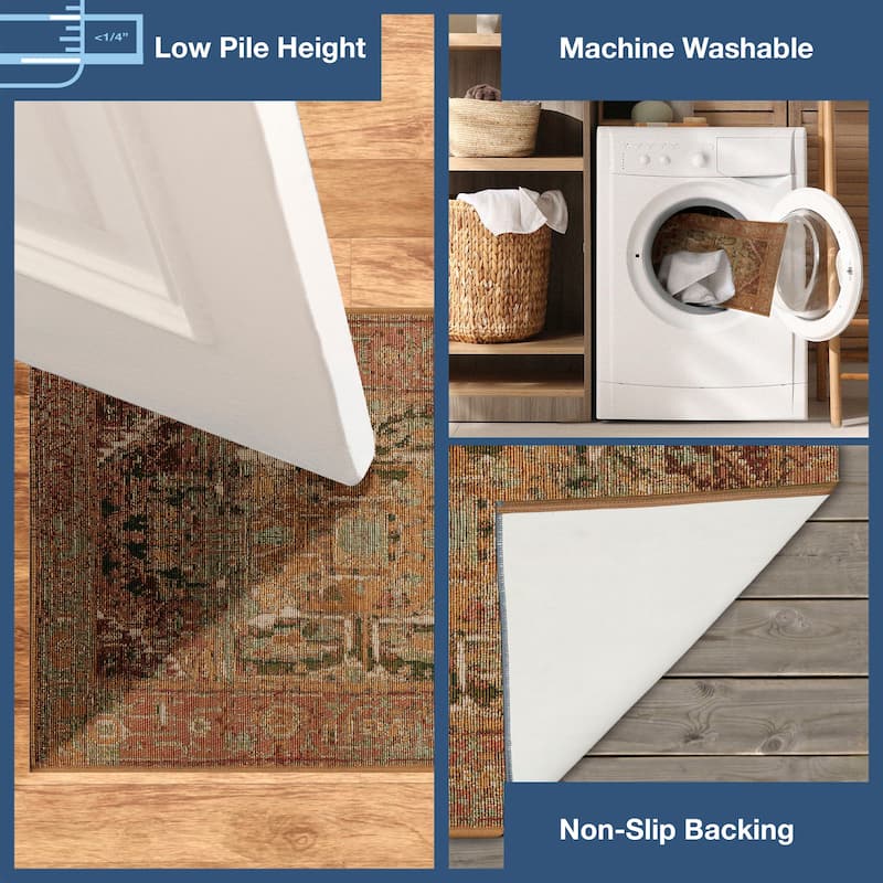 Liora Manne Esencia Heriz Indoor/Outdoor Mat