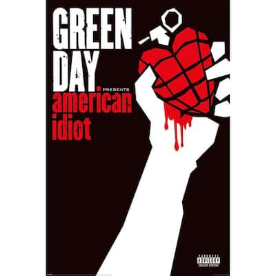 Green Day - American Idiot - Album Cover Art Poster - 24 x 36 Inch